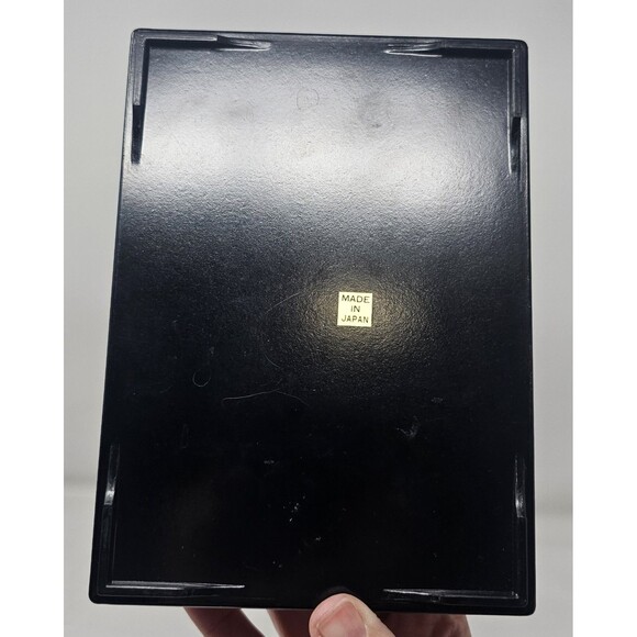 Japanese Lacquerware Vintage Letter Box Fan Floral Japan Used Excellent 7"x5" - Picture 8 of 13